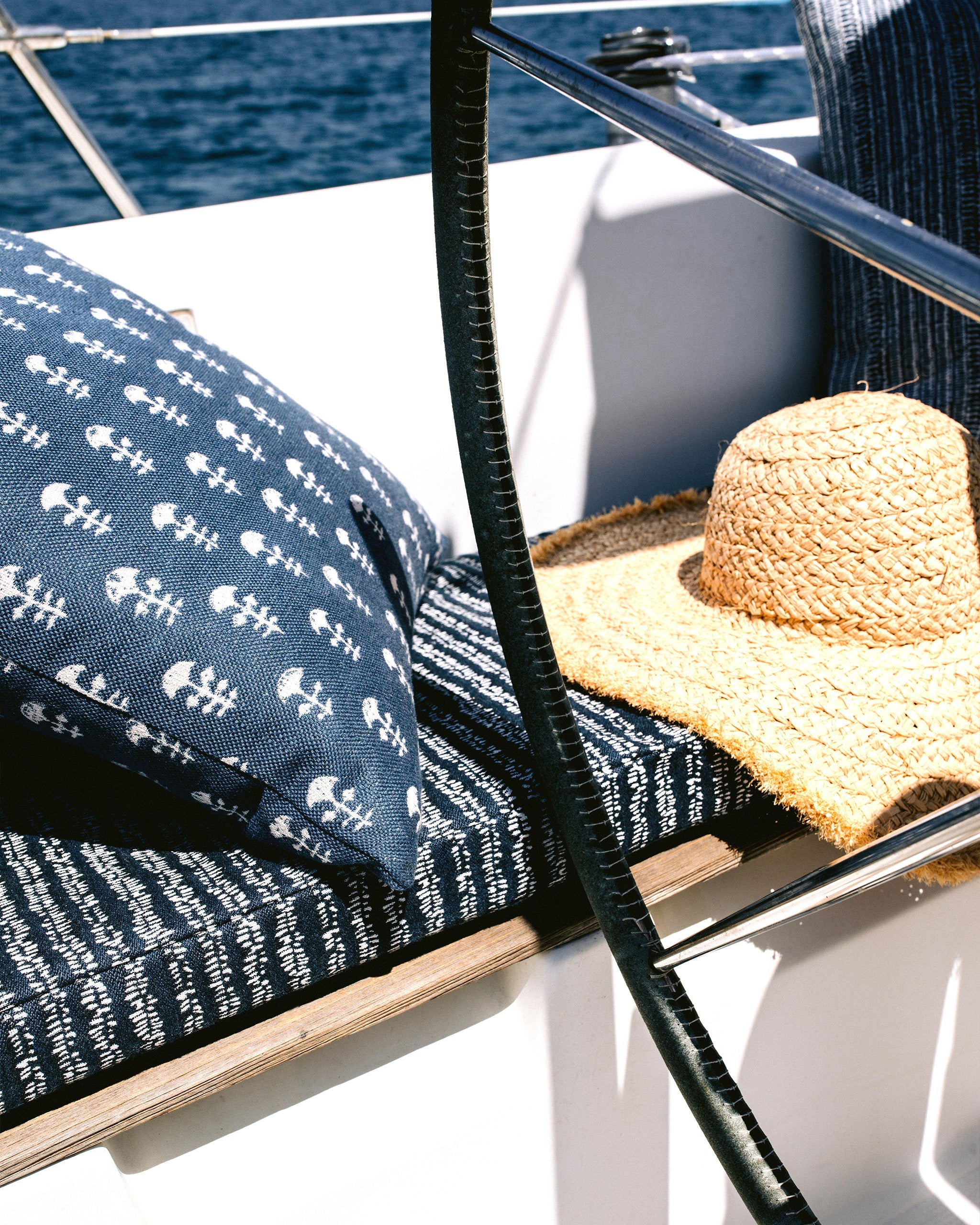 Yoko Beluga fabric by Walter G shown in a styled interior, reference SUNB20.007