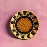 Woven Bowl - Black/Cream