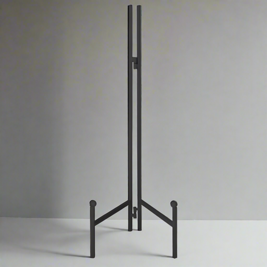 PLATE STAND EASEL BLACK - LARGE