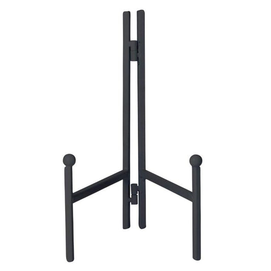 PLATE STAND EASEL BLACK - SMALL