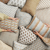 Zardosi Sahara Linen Cushion - 50cm