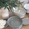 CLOUD ROUND PLATE DOVE GREY - M