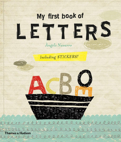 MY FIRST BOOK OF-LETTERS