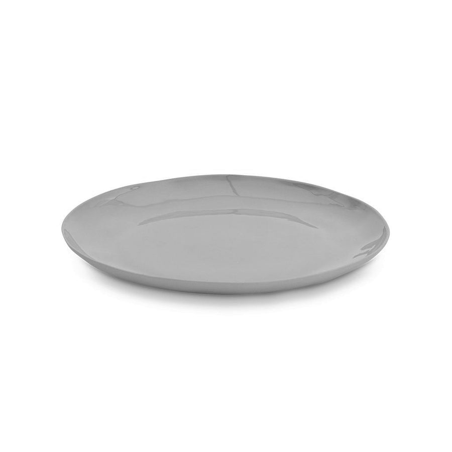 CLOUD ROUND PLATE DOVE GREY - M