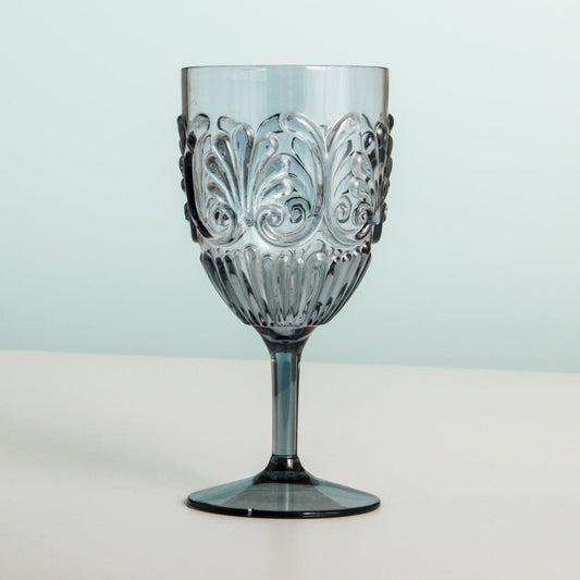 FLEMINGTON ACRYLIC WINE GLASS - BLUE