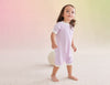 LOVELY LILAC ORGANIC SHORT SLEEVE JUMPSUIT