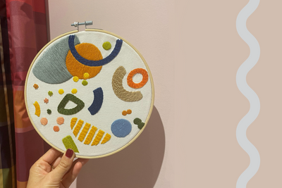 SHAPES - EMBROIDERY KIT