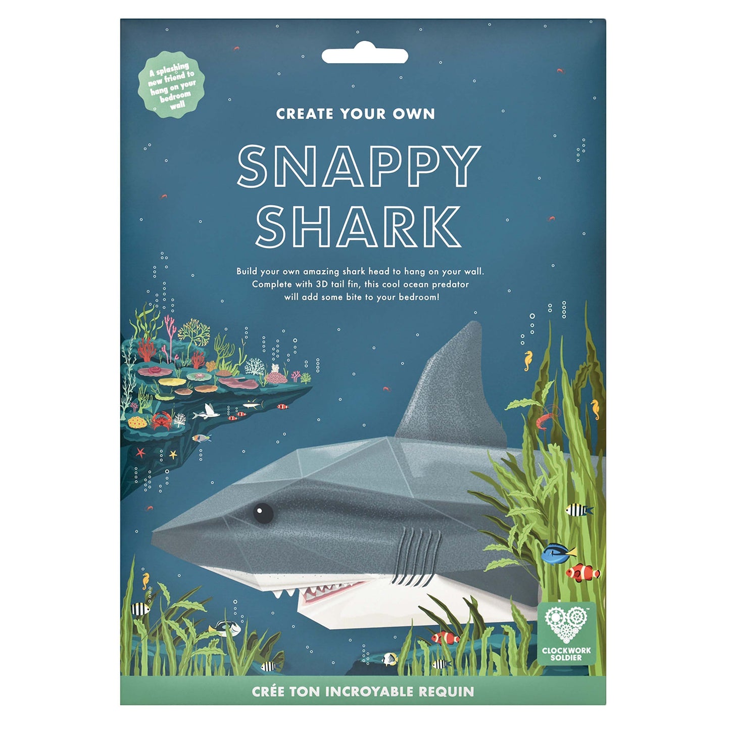 CLOCKWORK SOLDIER - CREATE YOUR OWN SNAPPY SHARK