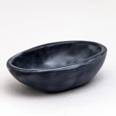 OVAL SPICE DISH - INK