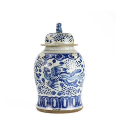 LOCFON LIDDED GINGER JAR LARGE - GEORGES of Dubai