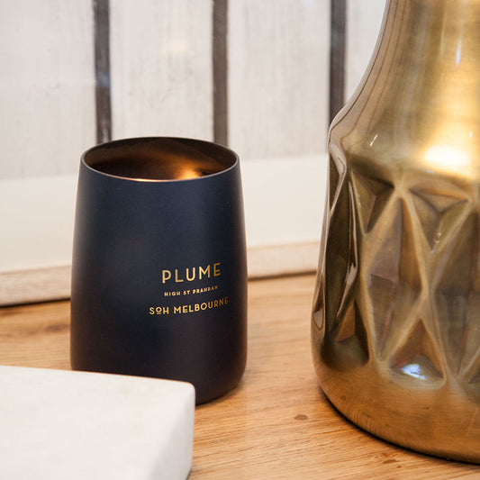 PLUME NAVY MATTE GLASS