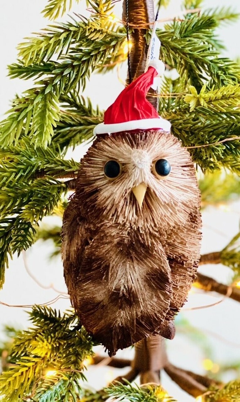 CHRISTMAS ORNAMENT - TAWNY OWL